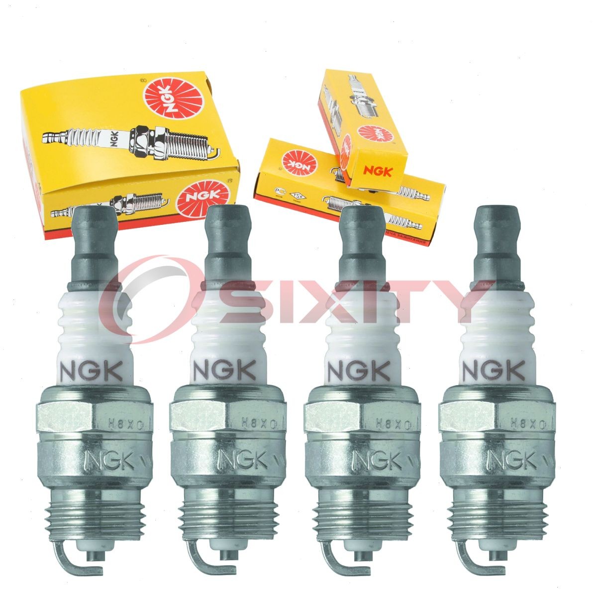4 pc NGK 5950 BPM6F Standard Spark Plugs for XST2554DP XST2554 T20MP-U sy