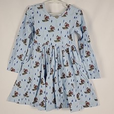 Hanna Andersson Disney Mickey Mouse Classic Ski Dress Size 4