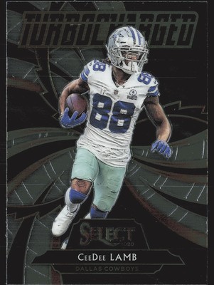 2020 Panini Select #T16 CeeDee Lamb Turbocharged