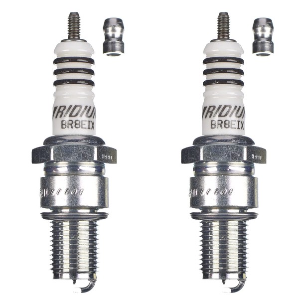 Ngk ZüNdkerze BR8EIX Iridium 5044 2Er Set (FüR: Suzuki Rm 250 RJ15A 89-92 )-image