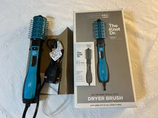 InfinitiPRO Conair The Knot Dr All-In-One Dryer Brush Blue BC116 Open Box