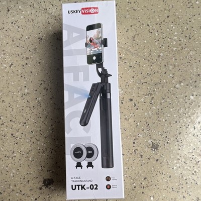 USKEY VISION UTK-02 AI Face Tracking Stand Black Gesture Control