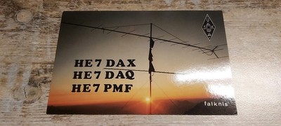 SWISS AMATEUR RADIO STATION SCHWEIZ  ???  9410 HEIDEN 7000 CHUR QSL KARTE ???