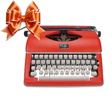 Royal Classic Retro Manual Typewriter (Red) VINTAGE