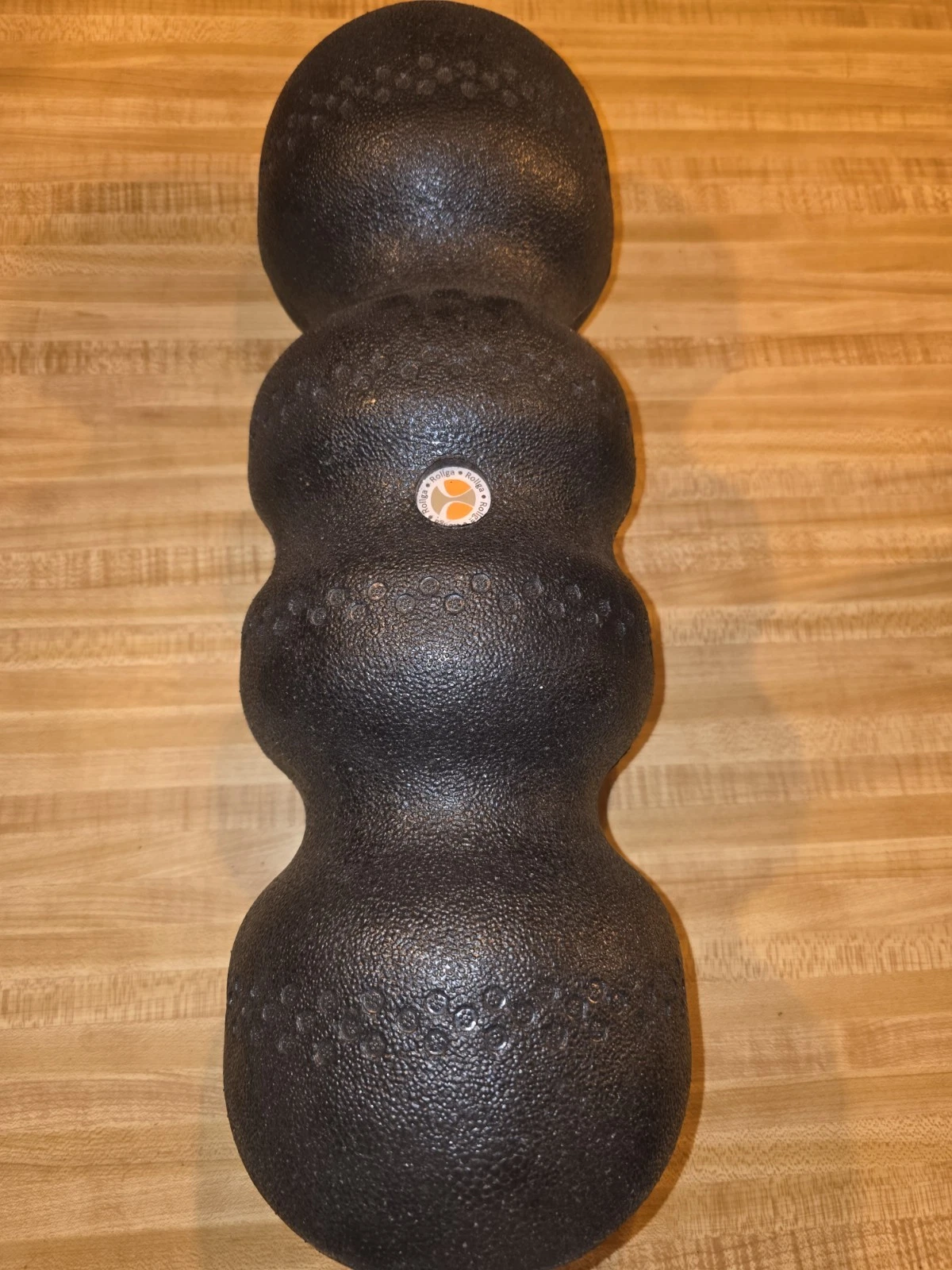 Rollga PRO-Better Black Foam Roller For Deep Tissue Mark Wahlberg Exercise Equip