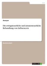 Die ertragsteuerliche und umsatzsteuerliche B...