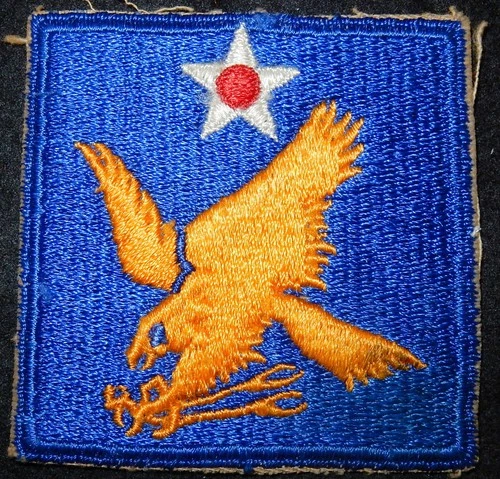 WW2 2nd USAF US SECOND AIR FORCE PATCH USA MILITARY BADGE WORLD WAR II