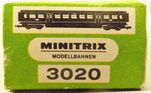 MINITRIX 3020 NS (FERROCARRILES HOLANDESES) ESCALA N PLANO E SEGUNDA CLASE AUTOCAR DE PASAJEROS LN/OB | Zustand: Used