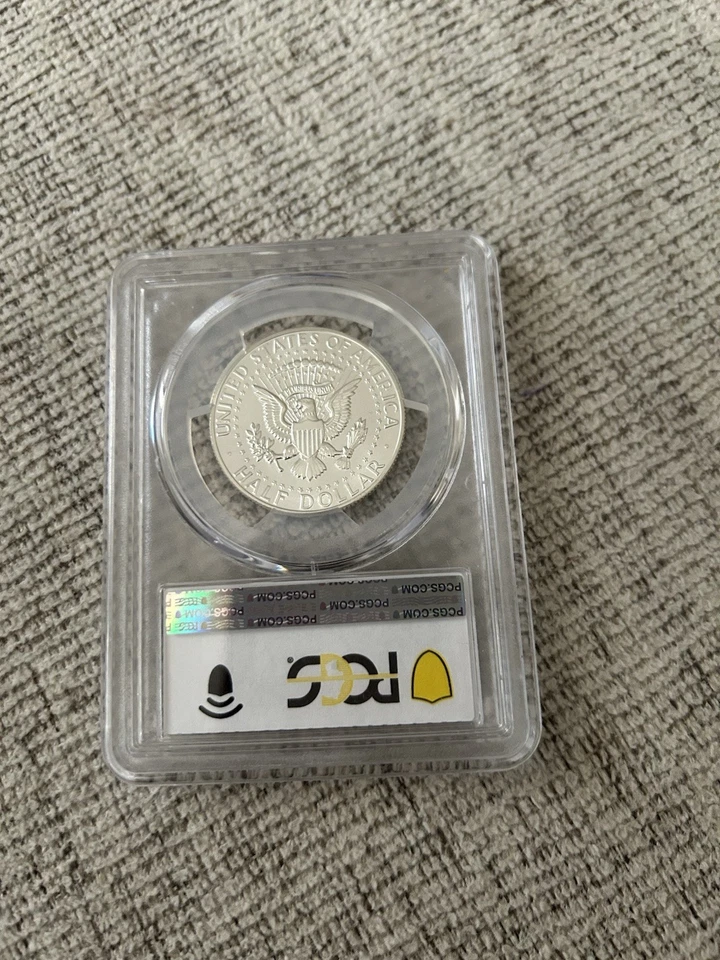 PCGS PR68 Double Die Obverse Kennedy  1964 Minor Variety - Image 3 of 4