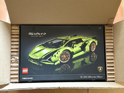 New LEGO Technic Lamborghini SIAN FKP 37 (42115) - Retired, Factory Shipping Box