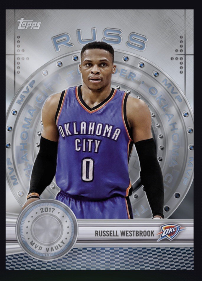 2025-26 Topps NBA Flagship MVP Vault - RUSSELL WESTBROOK (TOPPS NBA DigitaICard