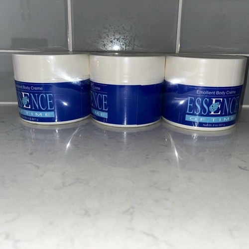 ESSENCE OF TIME Emollient Body Creme Lot of 3 Sealed Discontinued