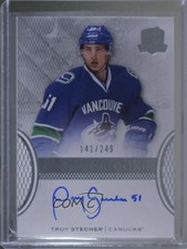 2016-17 Upper Deck The Cup Auto Rookie 141/249 Troy Stecher #114 Auto 0c3