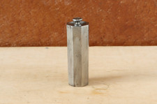 Antique Early Pattern Pistol Gun Case Steel Oil Bottle Eley Powder Flask No.2