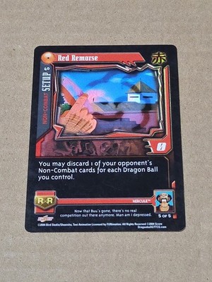 Dragon Ball GT - Red Remorse 40 - Unlimited Foil- Score Super 17
