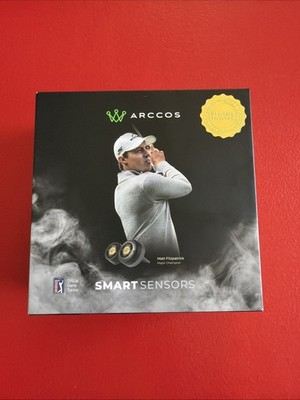 ARCCOS GOLF SMART SENSORS Gen4 80015 smoke AI GPS Brand New