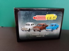 Trackside 1:76 CR2003 3-Car Set Morris Minor, Ford Anglia, Vauxhall Viva