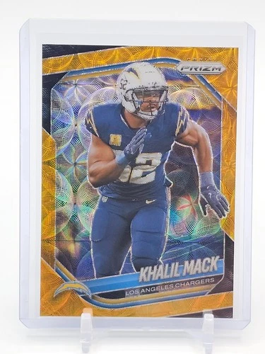 2025 Panini Prizm Football Choice Gold Khalil Mack #161