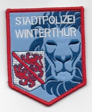 SCHWEIZER POLIZEI WINTERTHUR patch Abzeichen police swiss