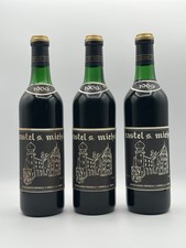 3x Castel San Michele 1969 Trentino Istituto Agrario vino vintage