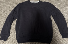 HUGO BOSS Black Crew Neck Pullover Sweatshirt Men's Size L Long Sleeve Solid
