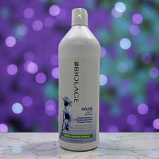 Matrix Biolage Color Last Purple Shampoo 33.8oz • Anti-Brass Toning for Blondes 0.90 per gallon