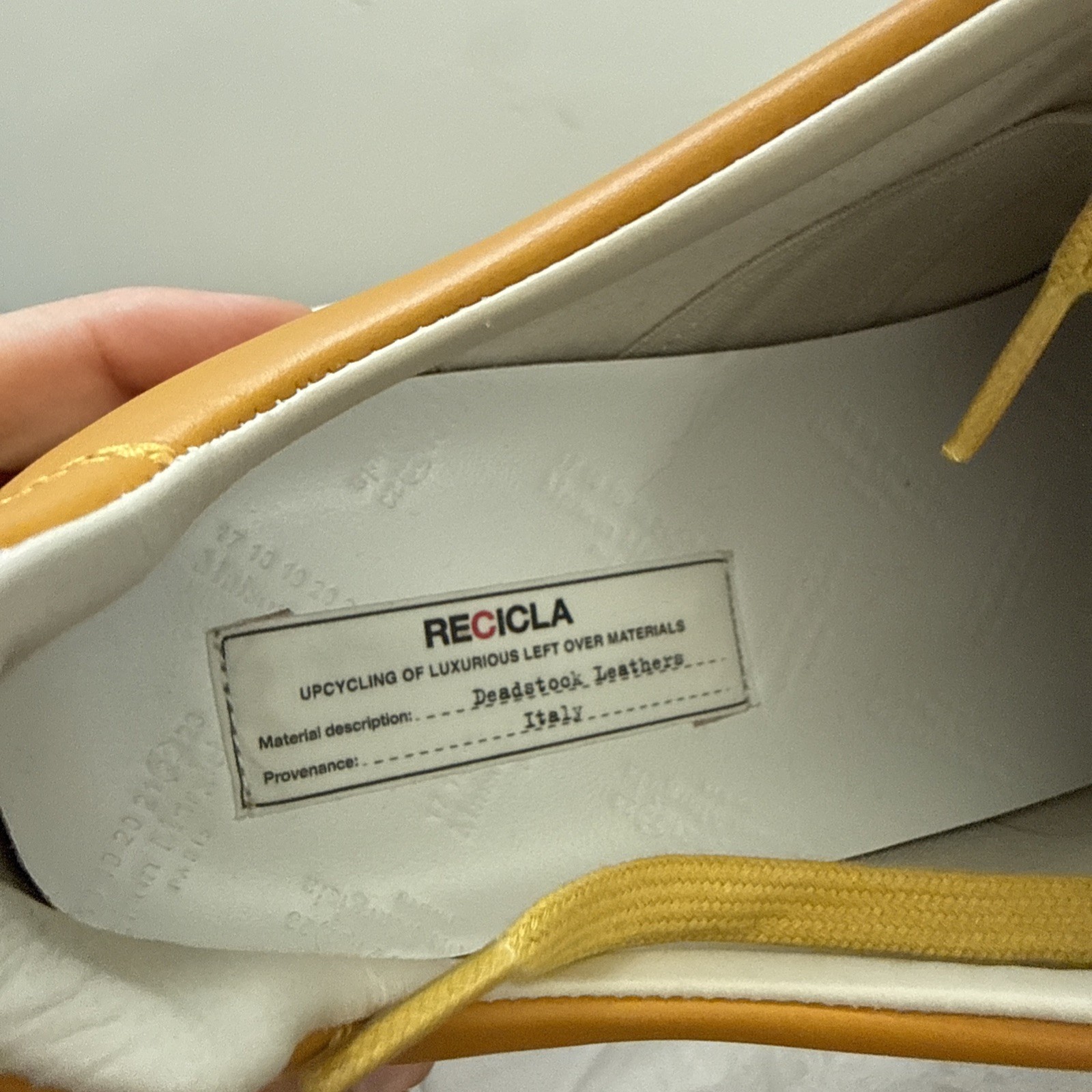 AUTHENTIC Maison Margiela GAT Replica Sneakers Size 46 w/ Reciept image 7