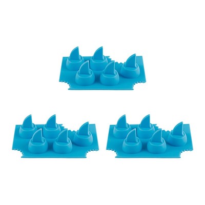 Silikon Haifischflossenform Eisschale für Gefrierschrank, Diy Haifischflosse Jello Form2466