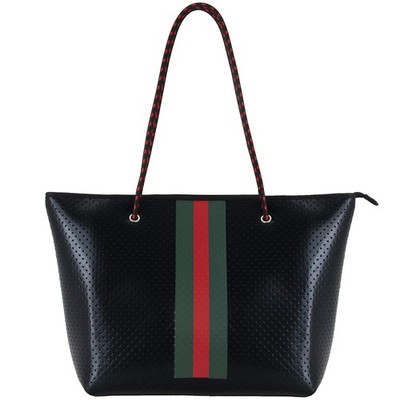 Neoprene Multipurpose Beach Bag Tote with Inner Zipper Pocke