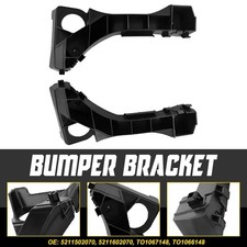 Pair Bumper Bracket For 2003-2006 Toyota Matrix Xrs Front Left Right To1066148