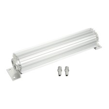 For Hot Rod Cars Universal Aluminum Dual Pass 12 Finned Transmission Oil Cooler For Hot Rod Cars Universal Aluminum Dual Pass 12 Finned Transmission Oil Cooler