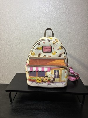 Disney Parks Loungefly Pixar UP Carl Russell Dug Ice Cream Scented Mini Backpack