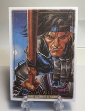 GAMBIT - Canvas Parallel 2024 Skybox Marvel Masterpieces '92 Platinum #29