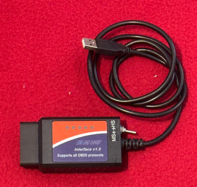 ELM327 USB Interface OBDII OBD2 Diagnostic Auto Car Scanner Scan Tool Cable V1.5