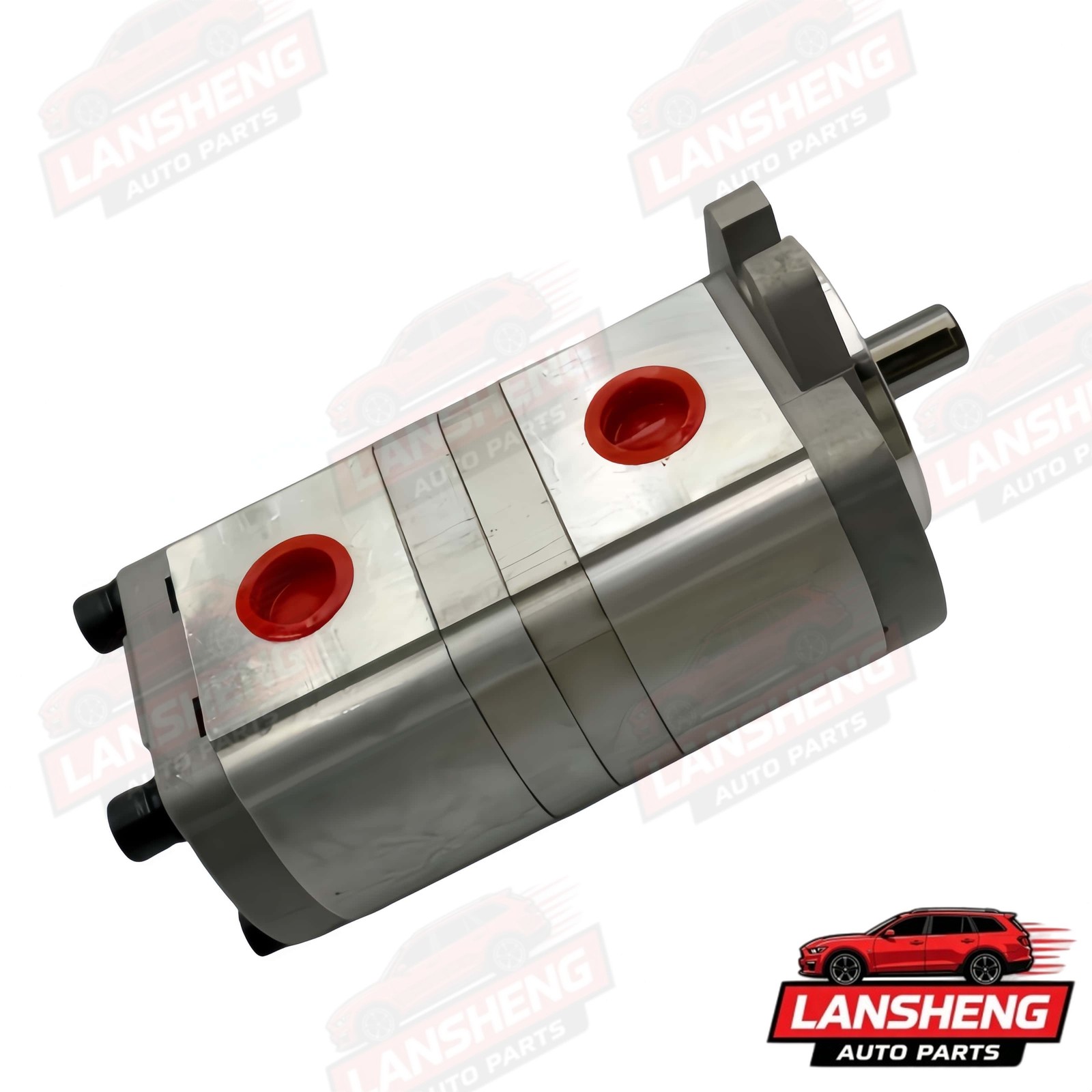 Hydraulic Tandem Double Gear Pump HGP-33A-F6/6R 17.46mmd Shaft Replacement