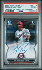 2023 Bowman Draft Chrome Prospect Autograph Andrew Pinckney #CDAAP PSA 8