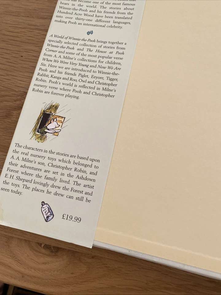 The World of Winnie the Pooh by A. A. Milne & E.H. Shepard, (Hardcover, 2001), - Image 2 of 4