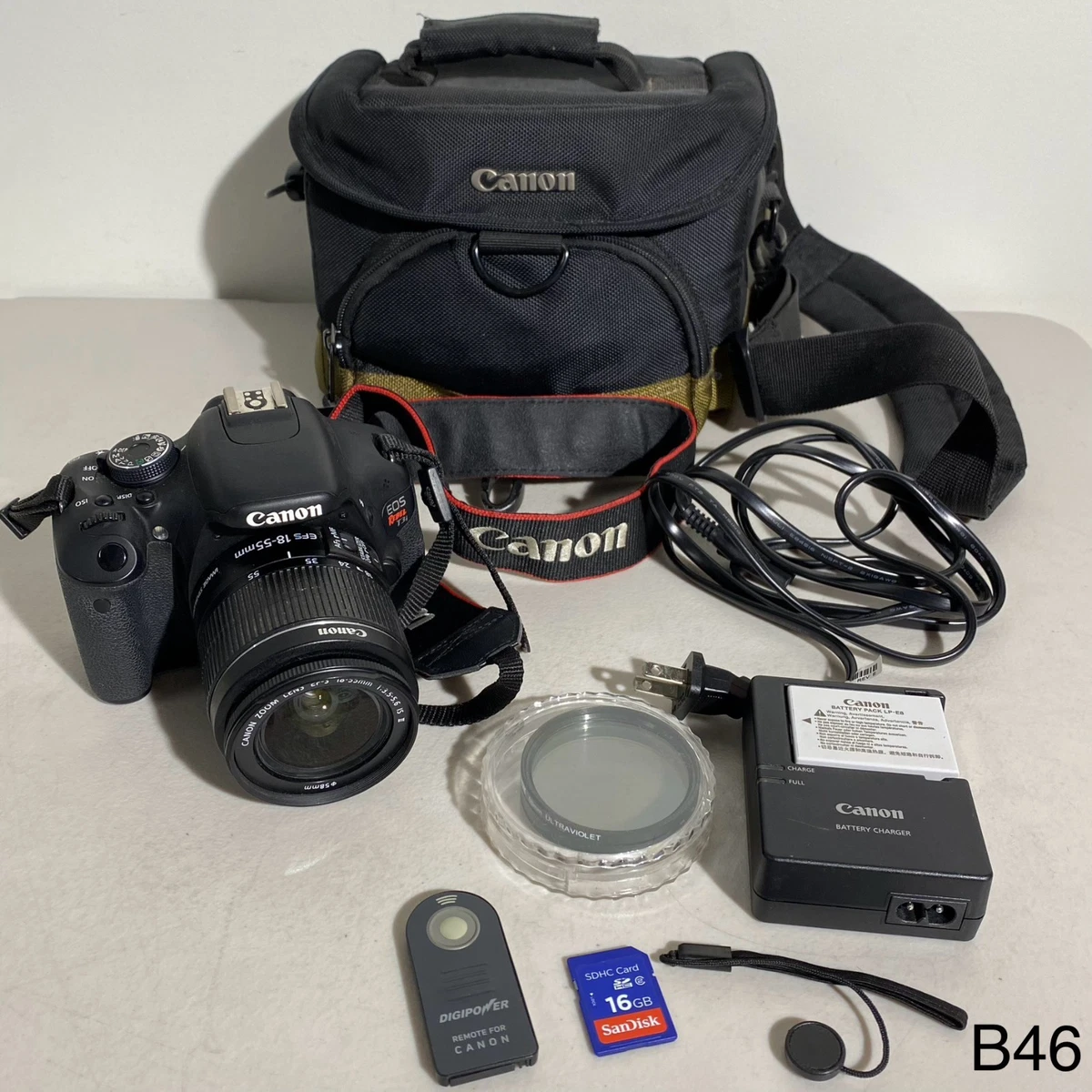 Canon EOS Rebel T3I 1-4.9x Digital Zoom Digital Cameras for sale