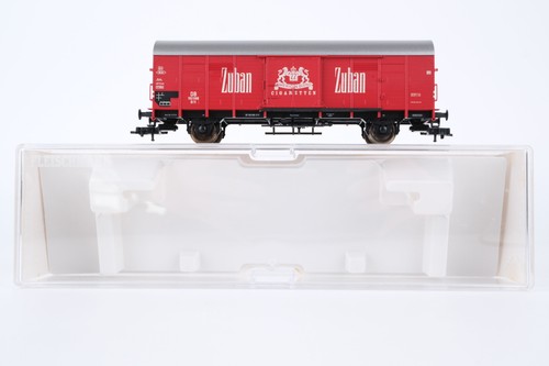Fleischmann H0 5304 gedeckter Güterwagen Zuban Cigaretten DB | Condition: Gebraucht