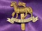 Genuine WW1 The Queens Royal West Surrey BiM Cap Badge w/slider