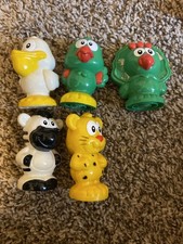 5 Vtech Smartville Replacement Toy Animals Zoo Figures Parts Mixed Lot