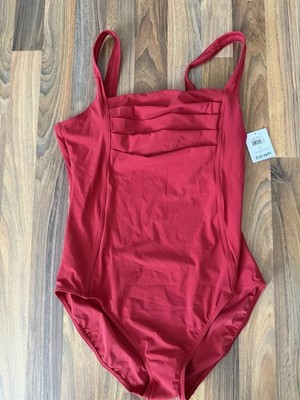 Calvin Klein Badeanzug rot Gr. XL   neu mit Etikett