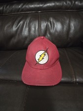 Gorra de cuero imitación DC Comics THE FLASH (ajustable Snap Back)