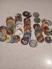 65 POG promotional Milk Caps Vintage Misc. Tilt Nestlé Bugle Boy Log Cabin Etc