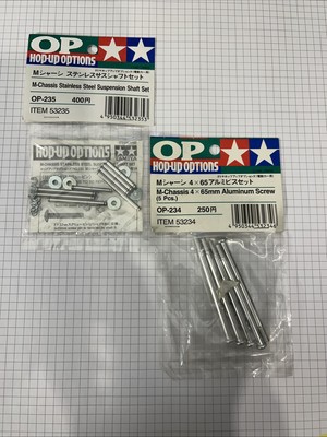 Tamiya Vintage 53235, 53234 M-Chassis