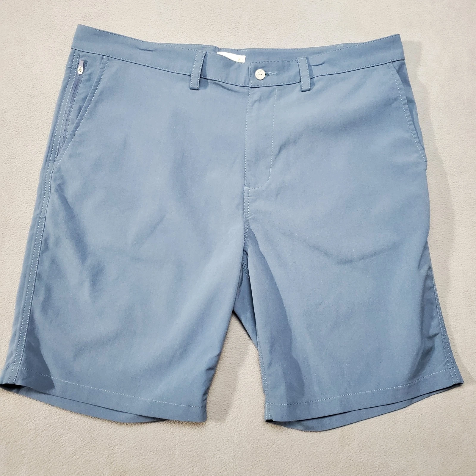 Tasc Shorts Mens Blue 38 Weekender 2.0 Performance Stretch Hiking Outdoor