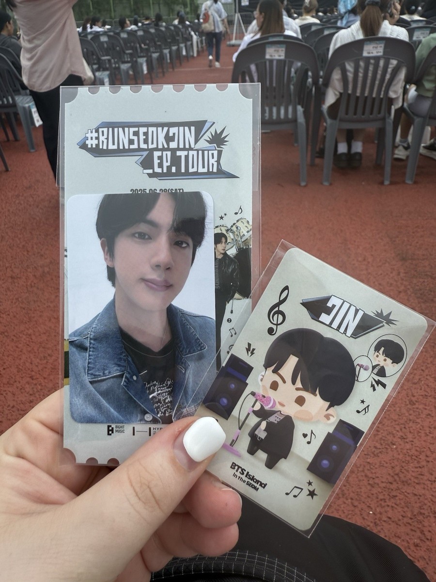 BTS RunSeokjin Ep. Tour Goyang Attendance Gift + ARMY ZONE