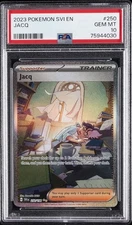 2023 POKEMON SVI EN-SCARLET & VIOLET SPECIAL ILLUSTRATION RARE #250 JACQ PSA 10
