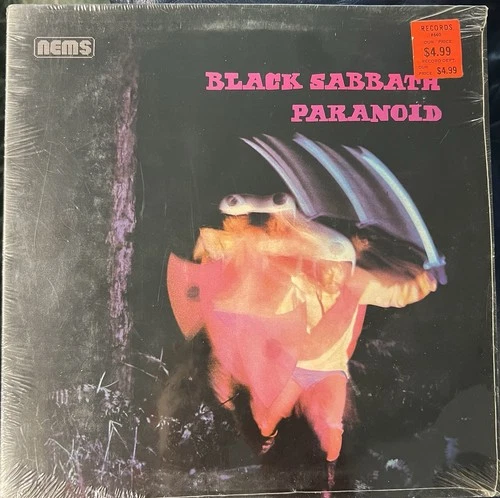 Black Sabbath - Paranoid 1980 Sealed Vinyl Album LP Reissue Gatefold New Sealed