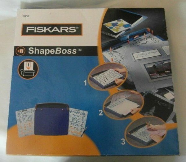 Fiskars ShapeBoss 5600 Stencil Shape ShapeCutter Card Making for sale ...